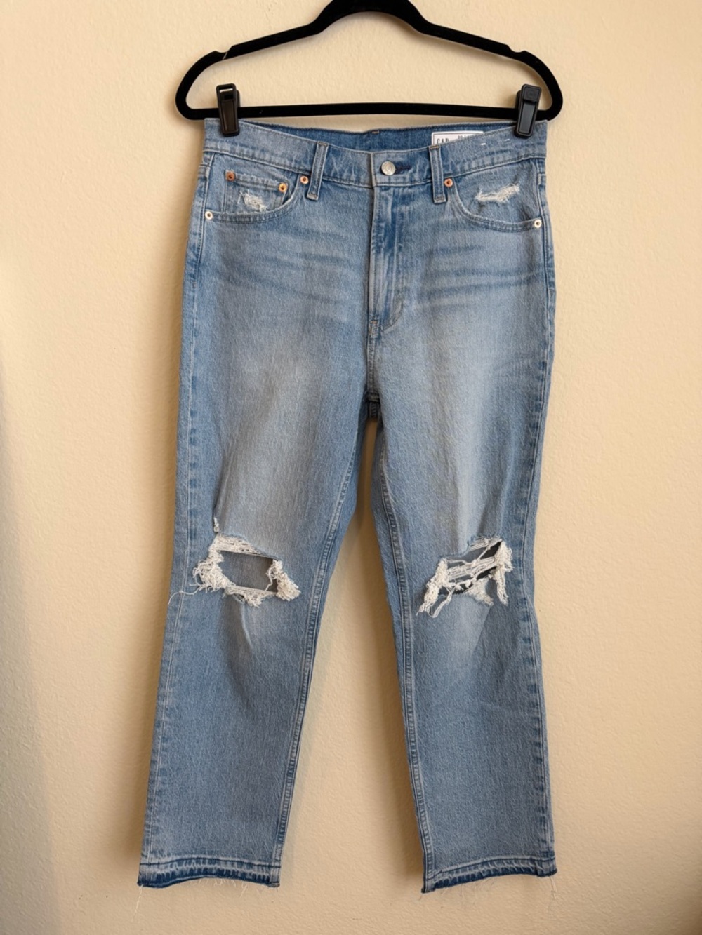 Gap Cheeky Straight High Rise Jeans